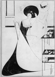 El Tocador de Salomé, ilustración para la edición inglesa de la obra de Oscar Wilde 